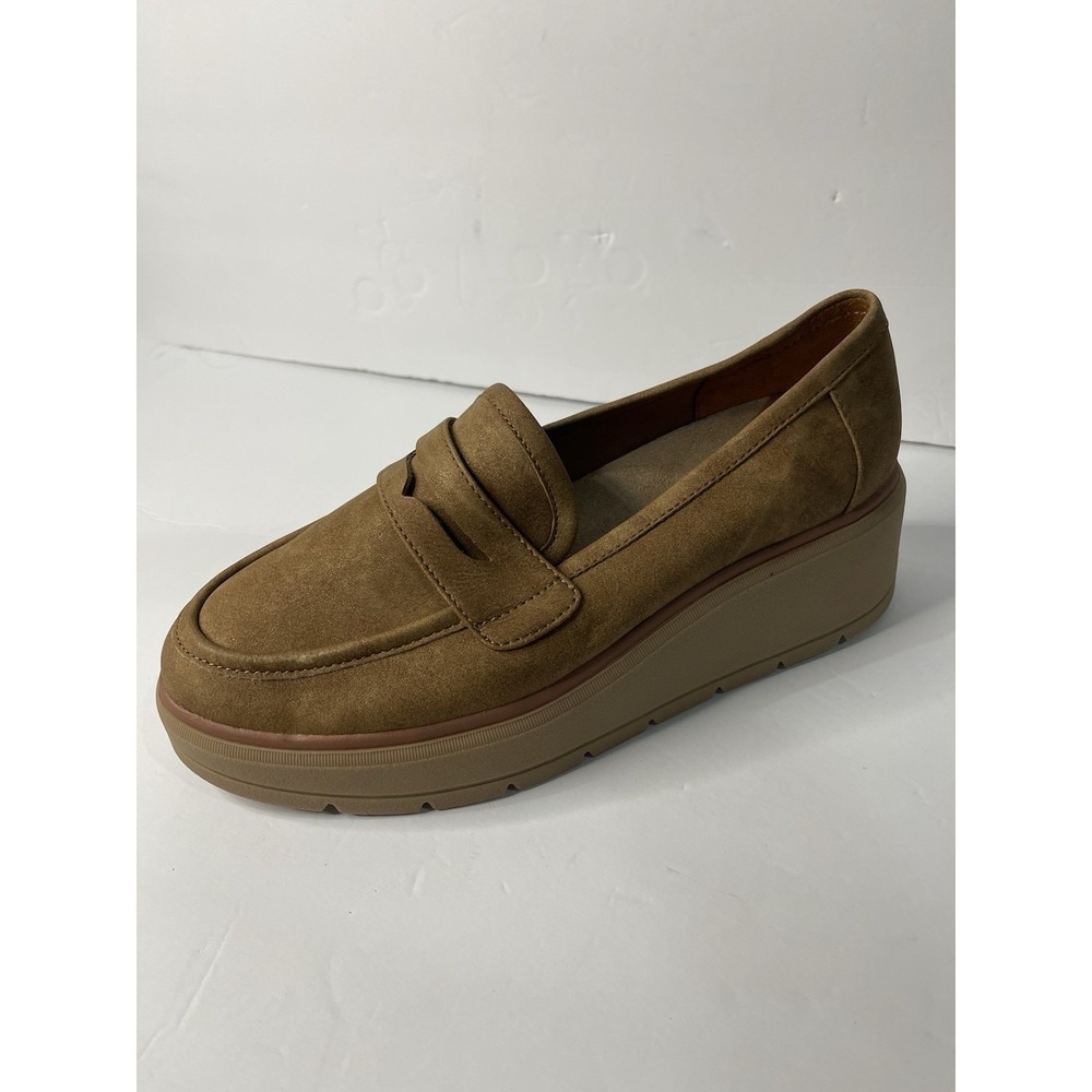 Dr. Scholl's Y2K Chunky Women's Nice Day Max Loafer Platform Brown‎ 9.5